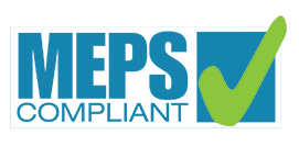 Minimum Energy Performance Standards (MEPS) with green check mark
