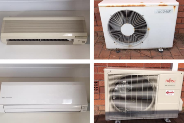 tc air split system air conditioning by fujitsu