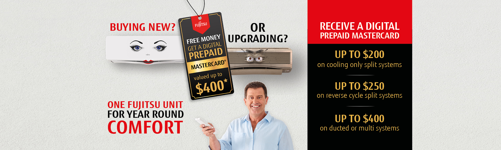 Fujitsu Free Money 2020 promotion